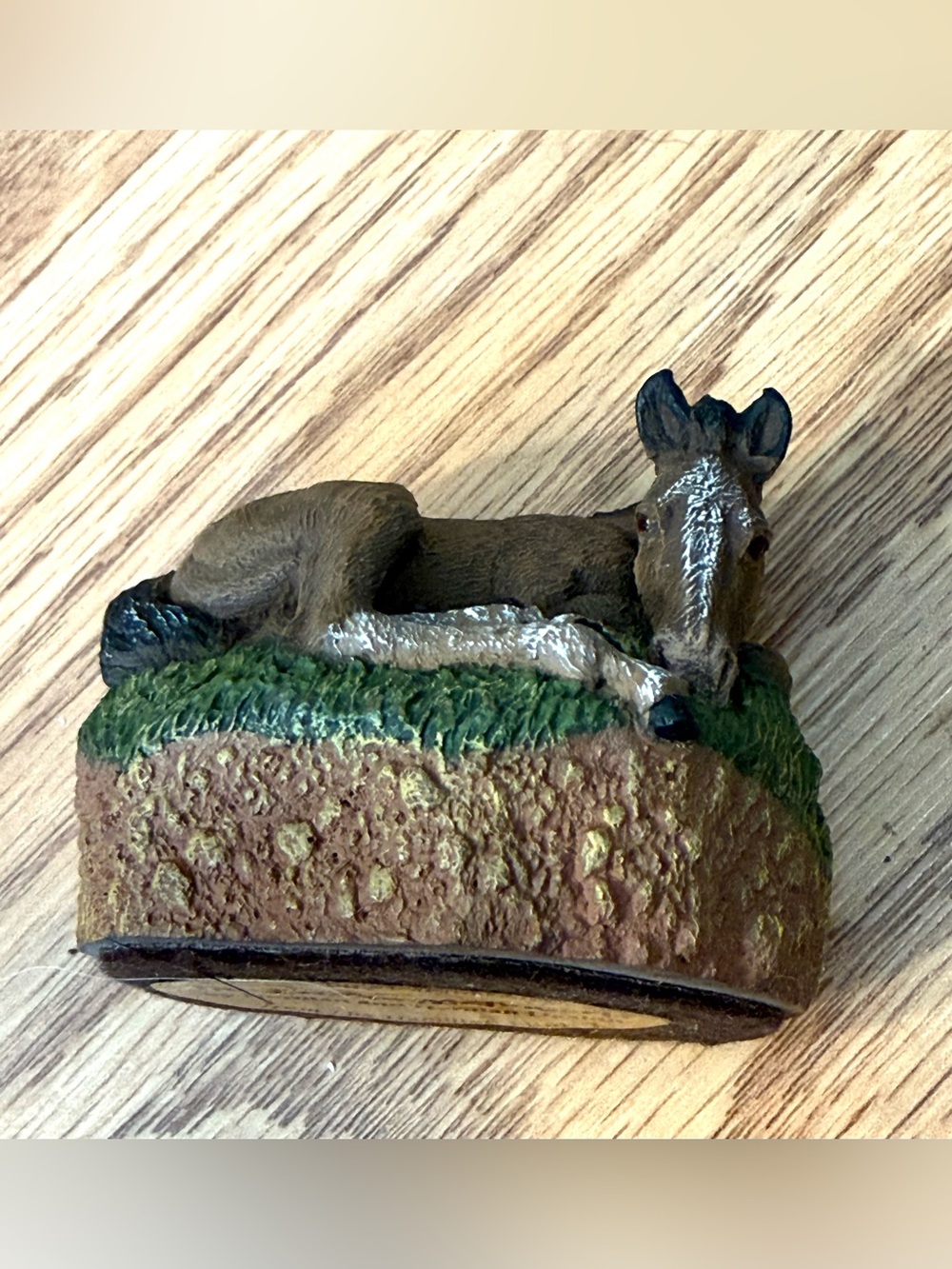 Hamilton Mint Horse Figurine Mustang Colt by Herman Deaton 1978 Miniature